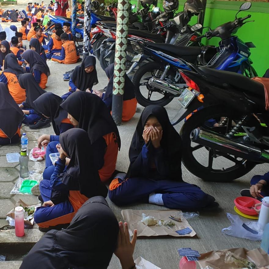 Menyambut Bulan Suci Ramadhan, MI Ma’arif Kokap Adakan Pawai Ramadhan dan Gemayur Gemari